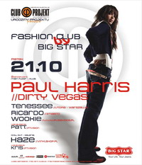 PAUL HARRIS [Dirty Vegas] @ CLUB PROJEKT