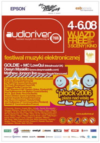 Festiwal Muzyki Elektronicznej Audio River: 4-6.08.2006 Płock!