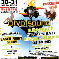 City of sound 2008 nowy termin –  D. Ramirez i Seamus Haji w Krakowie!