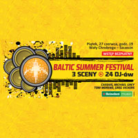 Cassius, Michael Gray, Greg Vickers na Baltic Summer Festival