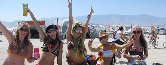 Zobacz festiwal Burning Man z lotu ptaka!