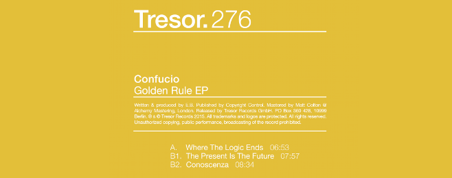 Pechowe wydawnictwo Tresor Records