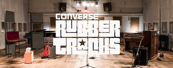 Nagrywaj w najsłynniejszych studiach z Converse Rubber Tracks