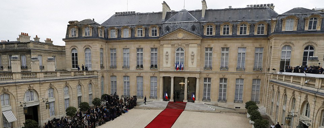 Rave w Pałacu Prezydenckim w Paryżu