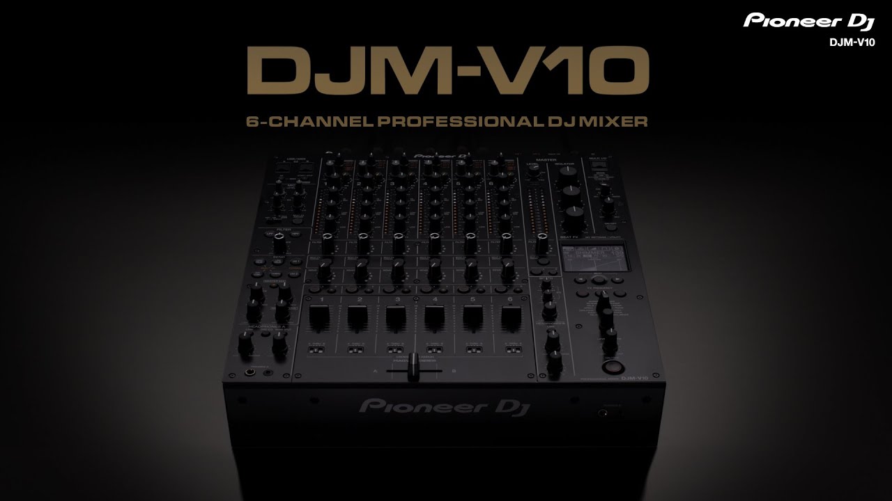 DJM-V10: Nowy 6-kanałowy mikser firmy Pioneer