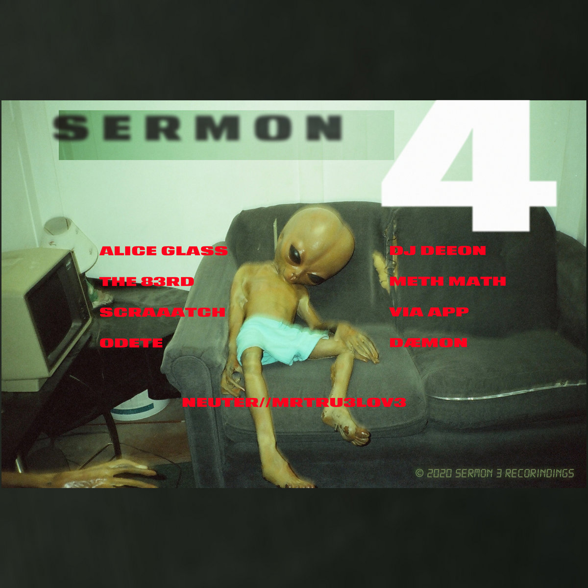 Okładka płyty Sermon 4 Anniversary
