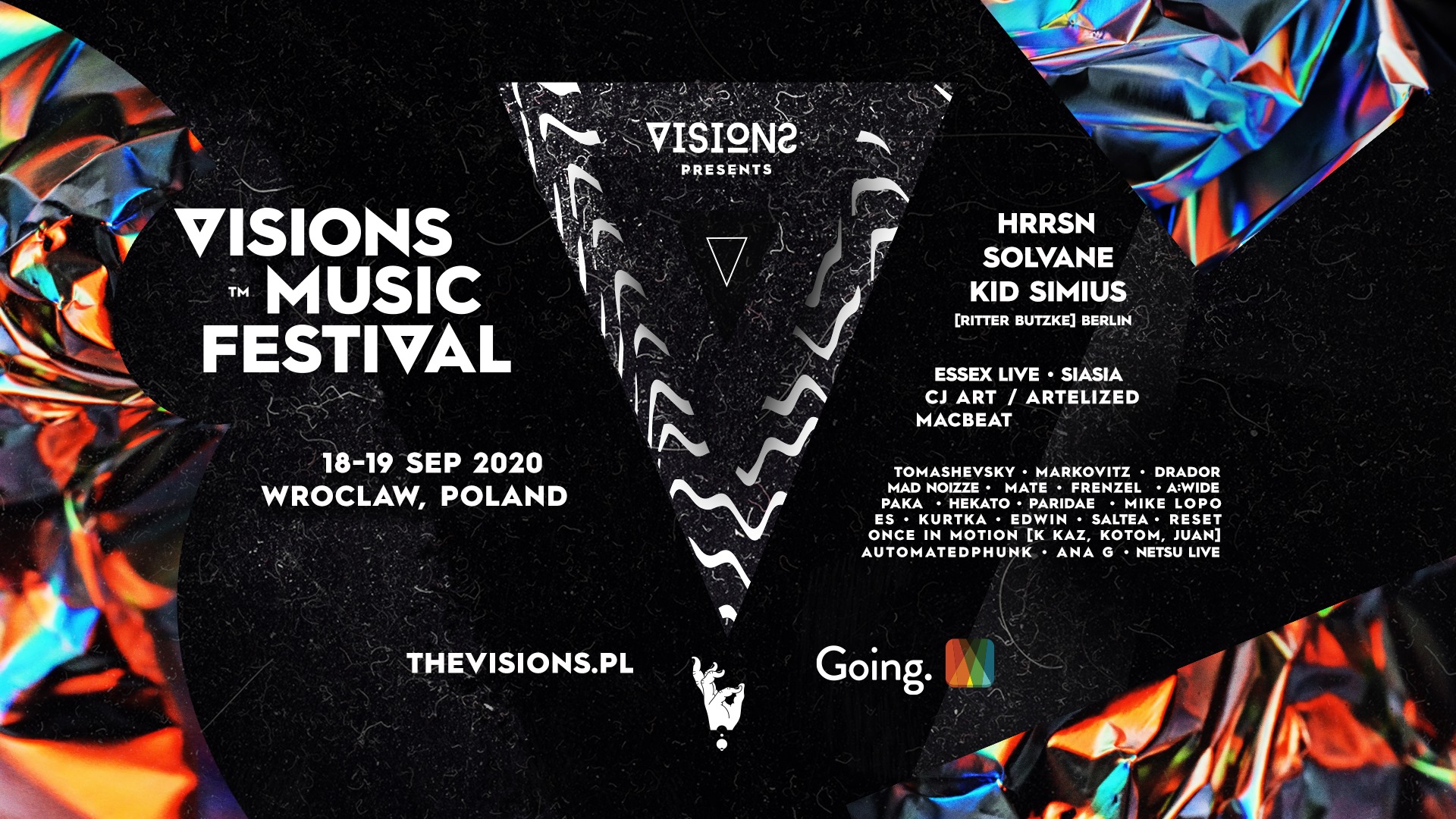 visions music fest wroclaw festival dnb techno