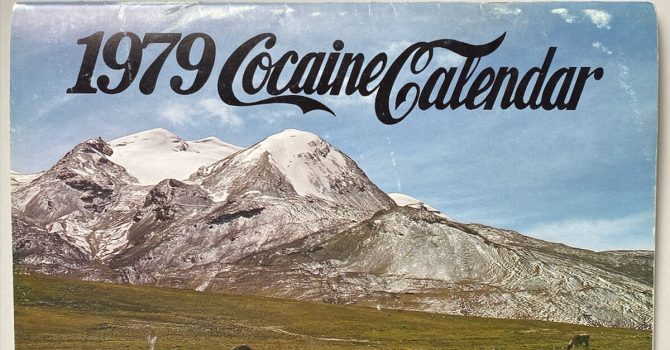 Ktoś w latach 70. zaprojektował kalendarz kokainowy, który może Was zgorszyć