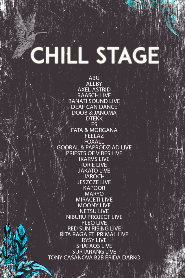 LAS Festival 2021 line-up chill stage