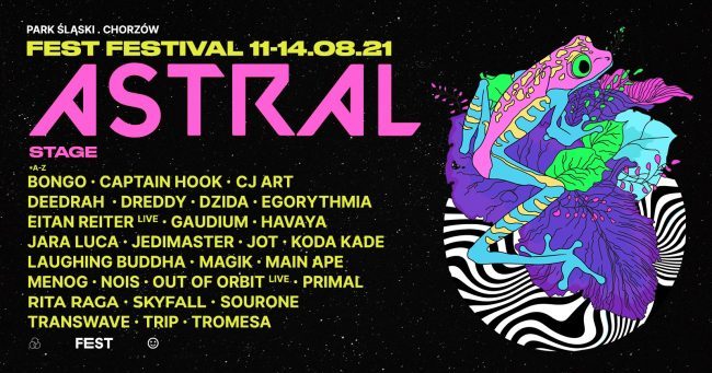 Astral Stage Fest Festival elektroniczny line up