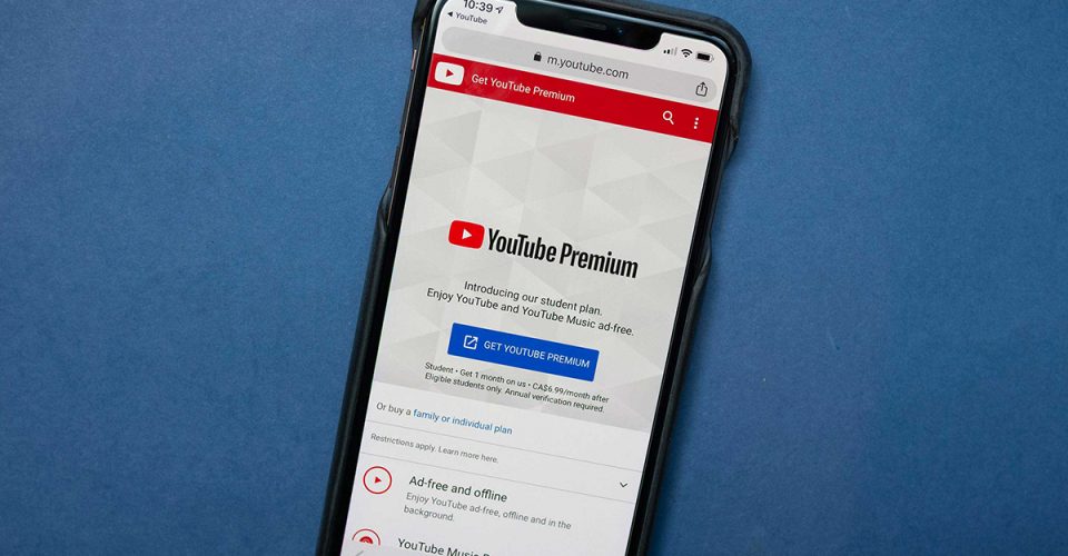 Youtube Premium, Kanada, Google