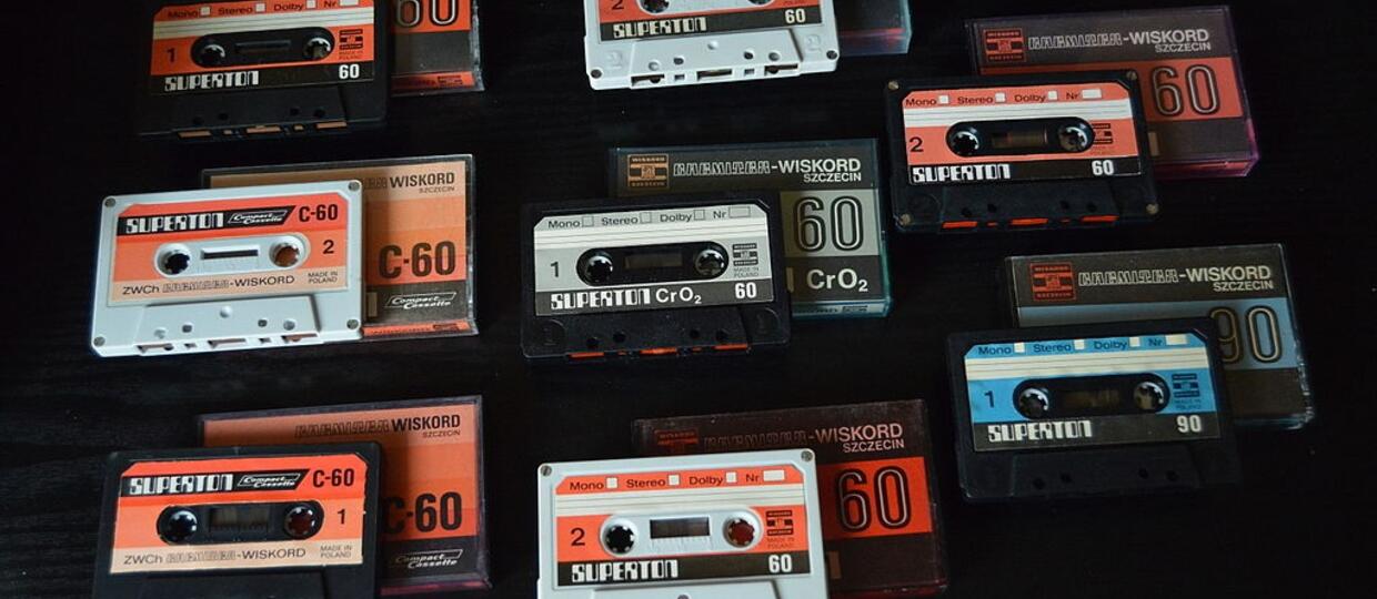 Kasety, kasety magnetofonowe, sprzedaż, 2021, wielka brytania