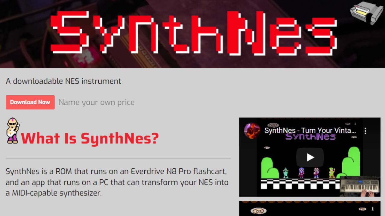 SynthNes Nintendo