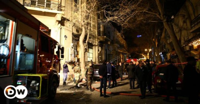 Duża eksplozja w klubie w stolicy Azerbejdżanu. Są ofiary 