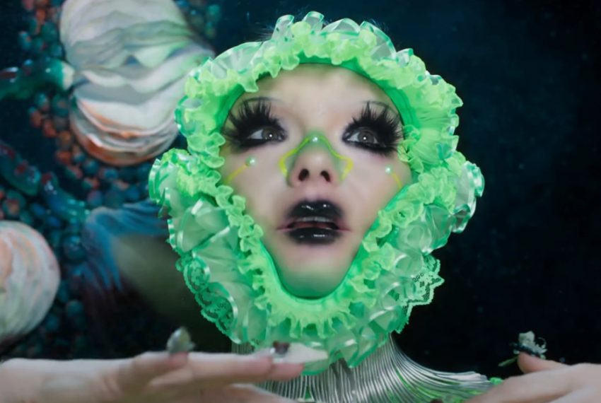 Björk nakręciła teledysk na niedawno aktywnym islandzkim wulkanie