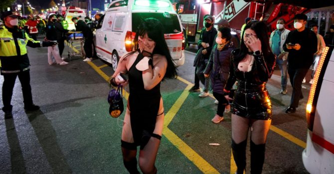 Seul: Wybuch paniki na imprezie halloweenowej. Nie żyje ponad 150 osób