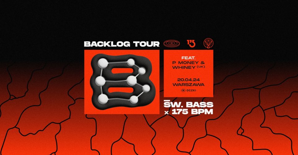 ŚWIĘTY BASS x 175 BPM – BACKLOG TOUR feat. P Money & Whiney | WARSZAWA