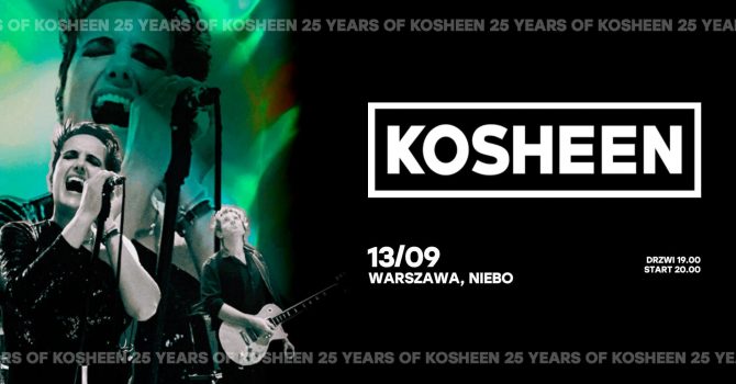 25 years of Kosheen | WARSZAWA