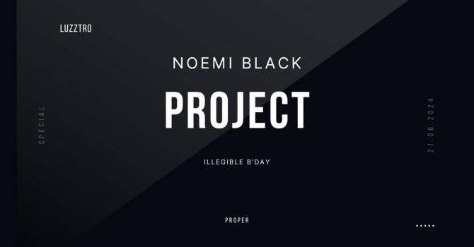 PROJECT: NOEMI BLACK