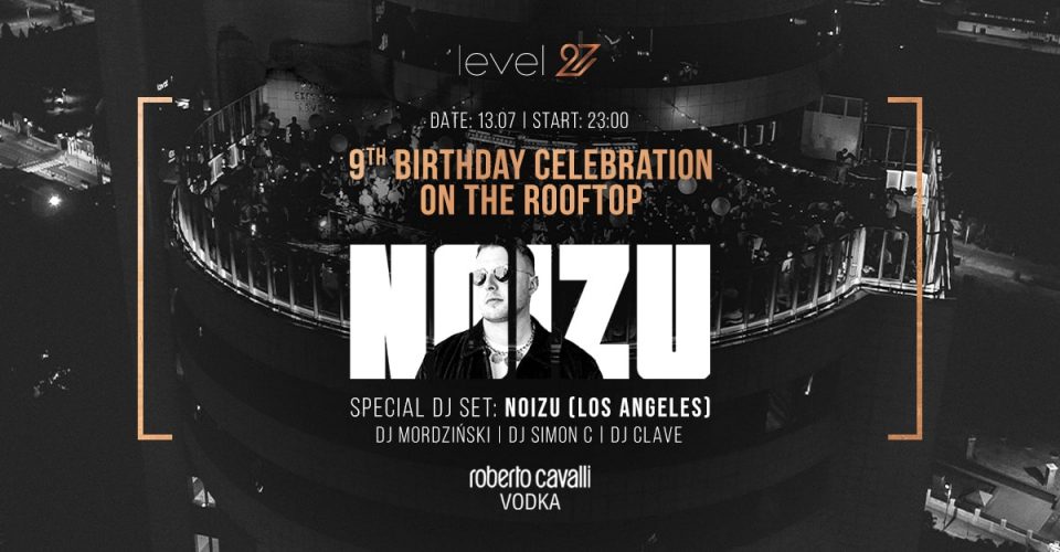 9TH BIRTHDAY CELEBRATION ON THE ROOFTOP WITH NOIZU (LOS ANGELES)