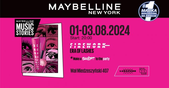 make a SWIFT to the party | HOCKI KLOCKI | LUNAPARK | powered by Maybelline NY