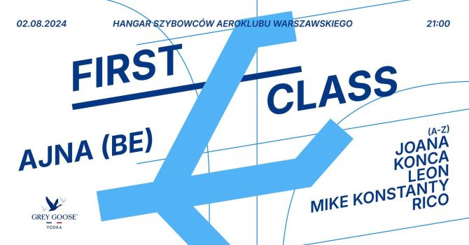 FIRST CLASS #2: AJNA (BE) | Aeroklub Warszawski