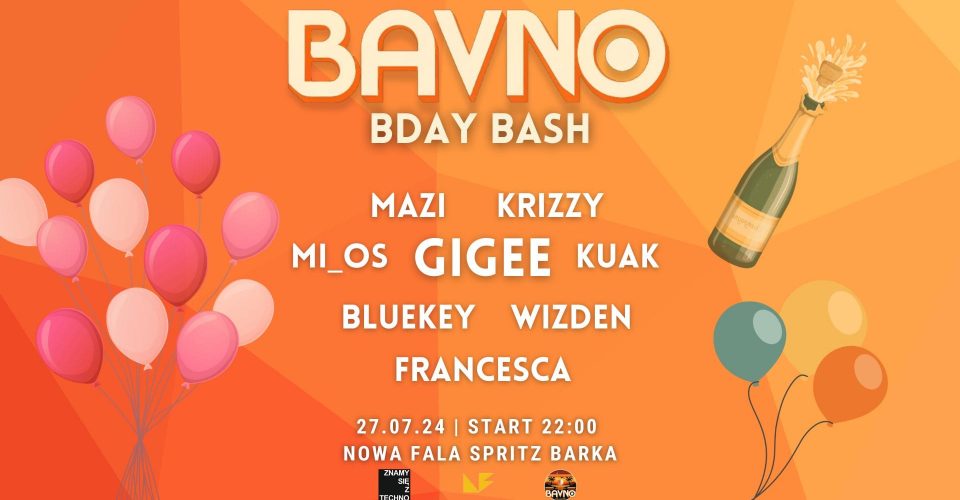 BAVNO się z nami VOL. 3 | Inglot x Mazi x BlueKey BDAY BASH