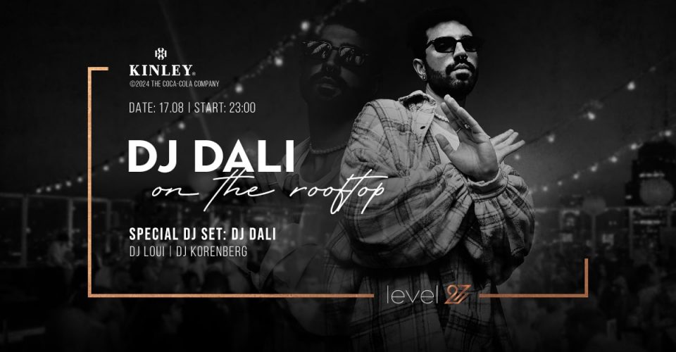 DJ DALI ON THE ROOFTOP | SAVE THE DATE