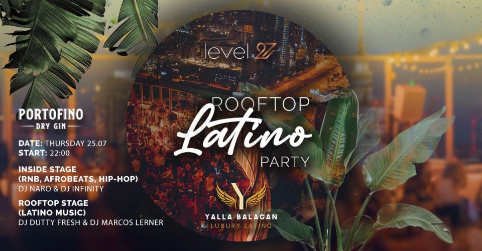 Rooftop Latino Party | Warszawa