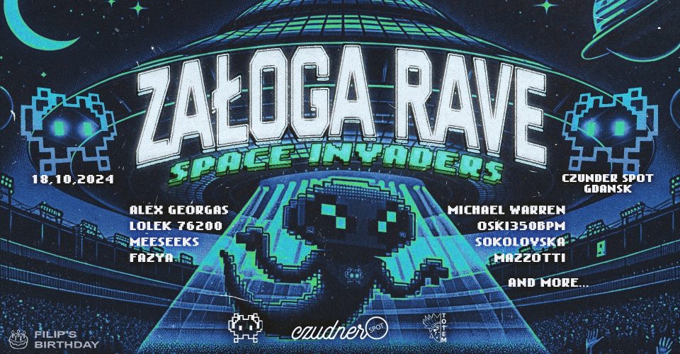 ZAŁOGA RAVE | SPACE INVADERS