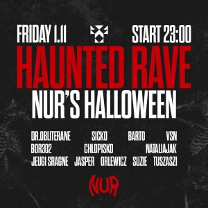 HAUNTED RAVE: Nur’s halloween