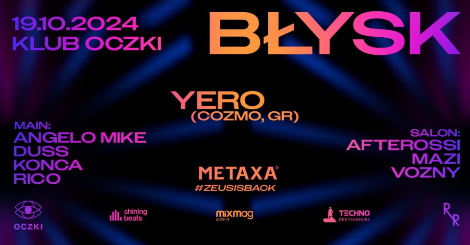 Wracamy na Oczki! – BŁYSK: YERO (Cozmo, GR) | Warszawa