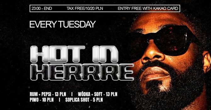 Hot in Herrre @Prozak 2.0 | Every Tuesday | Free Entry + Promotions showing KAKAO CARD