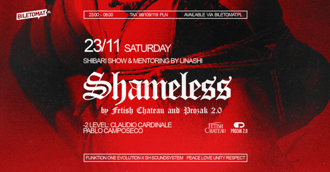 SHAMELESS by FETISH CHATEAU | Kraków